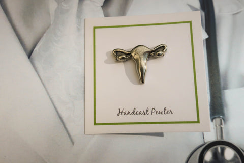 Uterus Lapel Pin