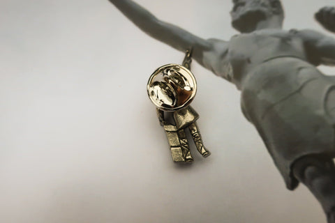 Vulcan Statue Lapel Pin