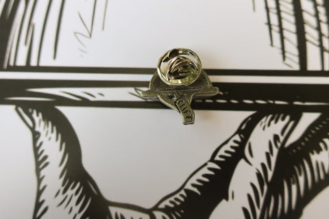 Waiter's Tray Lapel Pin