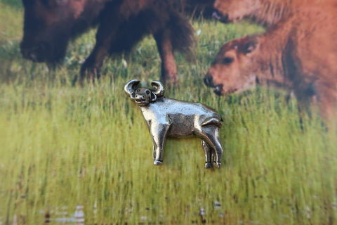 Water Buffalo Lapel Pin
