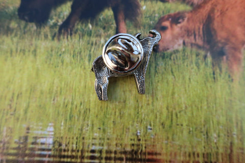 Water Buffalo Lapel Pin