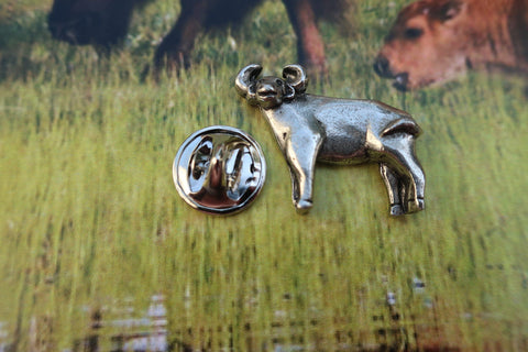 Water Buffalo Lapel Pin