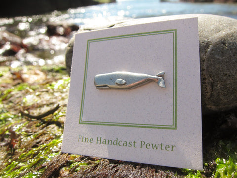Whale Lapel Pin