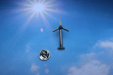 Wind Turbine Lapel Pin