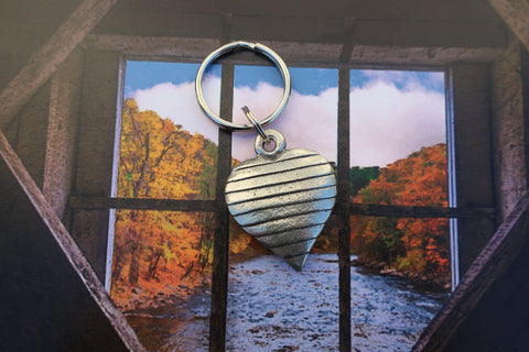 Window to my Heart Keyrings