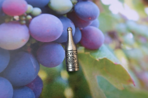 Wine Bottle Lapel Pin