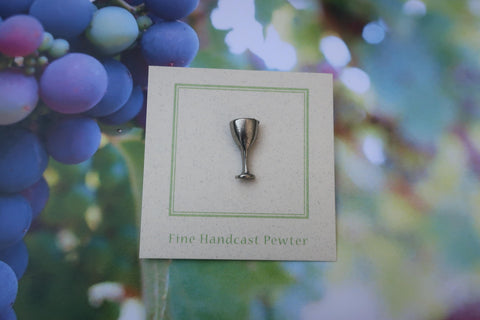Wine Glass Lapel Pin