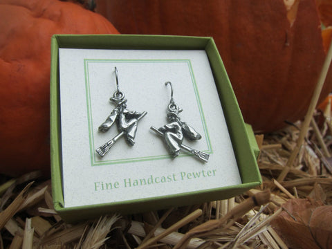 Flying Witch Earrings