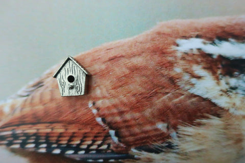Wren House Lapel Pin