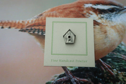Wren House Lapel Pin