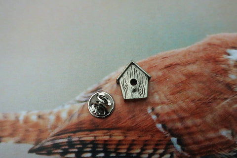 Wren House Lapel Pin