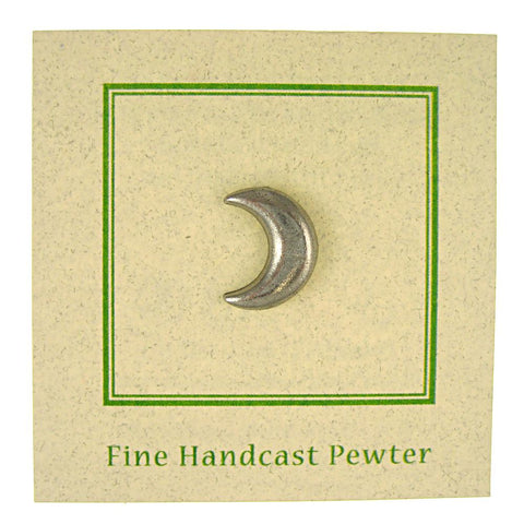Crescent Moon Lapel Pin