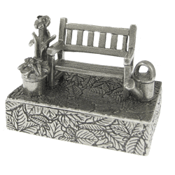 Flowerbox Pewter Box